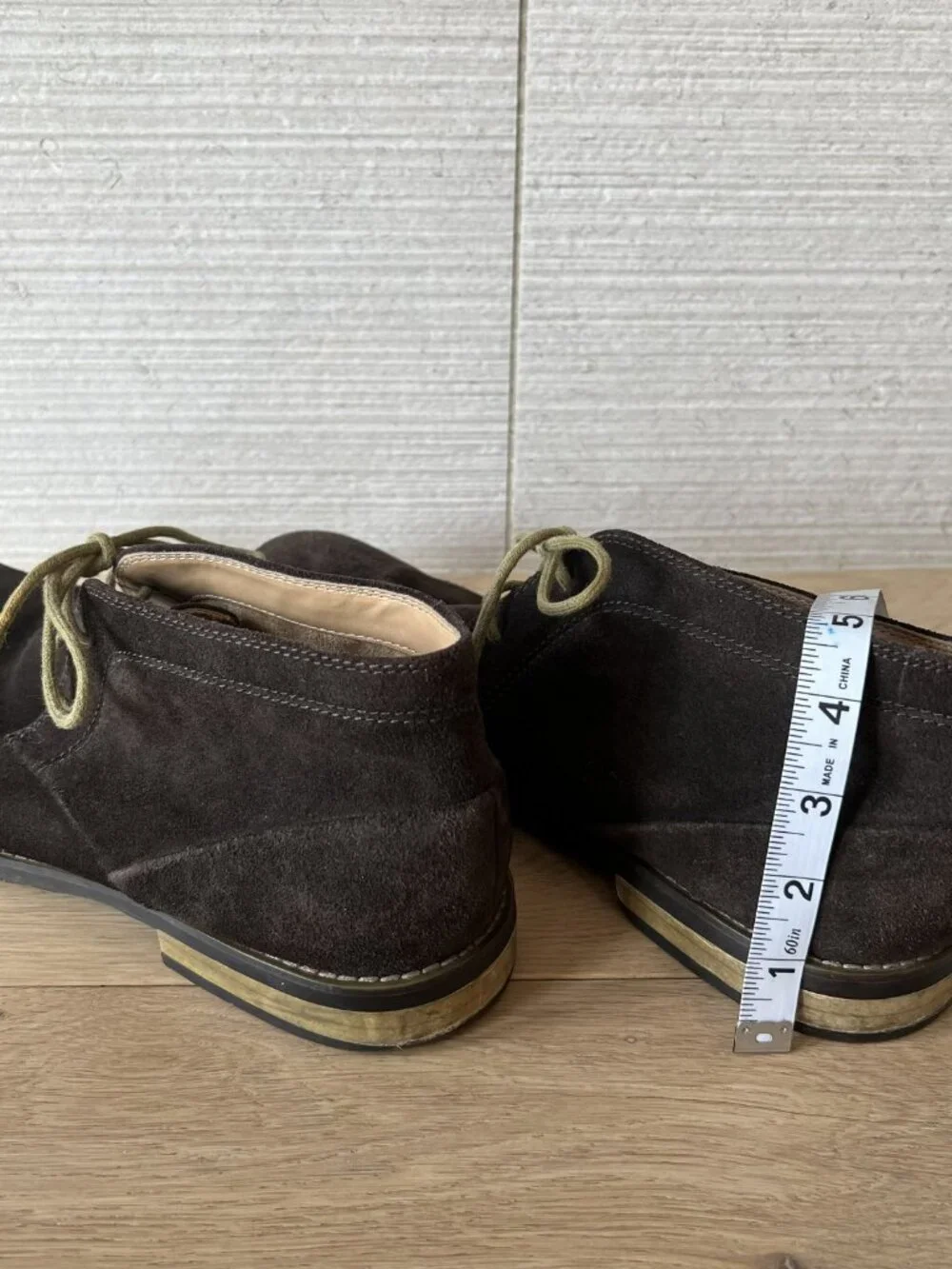 Calvin Klein Wilson Brown Suede Men's Loafers Size 10M F4115